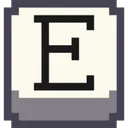 pixellettere