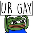 urGay Discord sticker from BLUE VORTEX