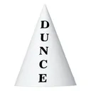 dunce