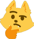 furry_think Discord emoji