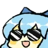 cirnoStyleSunglasses Discord Emoji