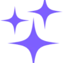 Purple Stars Discord Emoji