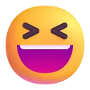 laughing