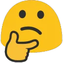 4253ablobthinking Discord Emoji