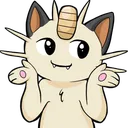 meowth_shrug_byhiro Discord Emoji
