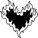 2blackflameheart