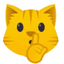 Cat_shushing Discord Emoji