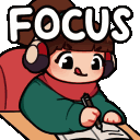 focusgirl animated GIF emoji | JamWith