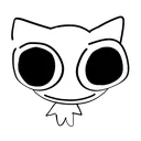 RG_CatPNGStare Discord Emoji