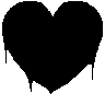 1011_BlackMeltingHeartBW