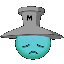 Disappointed animated GIF emoji from THE CITADEL