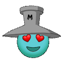 SmilingHeartEyes animated emote from THE CITADEL