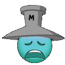 Weary animated GIF emoji from THE CITADEL