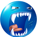 Blue_shout Discord emoji