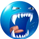 Blue_shout Discord Emoji
