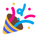 Partypopper 1 F389 partypopper_1f389 Discord Emoji