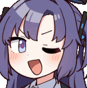 YuukaWink Discord emoji