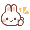 FSHbunnythumbsup