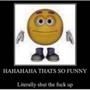 stfu custom emote from 𝐷𝑟𝑒𝑎𝑚𝑙𝑖𝑛𝑒