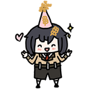 komugirthday Discord emoji
