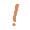 ExclamationMark_Orange Discord Emoji