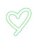 sketch_green_heart