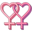 lesbian_heart_symbol