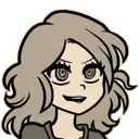 lady_happyBUST Discord Emoji