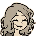 lady_laughBUST Discord Emoji