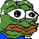 Pepe the Frog with wide, watery eyes and a trembling mouth looking deeply distressed.