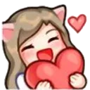 Neko Heart NekoHeart Discord Emoji