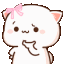 white_kitty_bow Discord Emoji