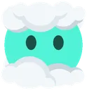 CyanFaceInCloud