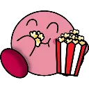 Kirby Popcorn KirbyPopcorn Discord Emoji
