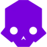 Skull Purple Discord Emoji