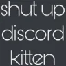 whiteshutupkitten Discord Emoji