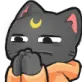 Thinking Cat Discord Emoji