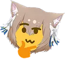 Thinking Felix Discord Emoji