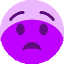 Purple_fearful Discord Emoji