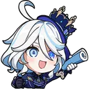 8408 Furina Discord Emoji