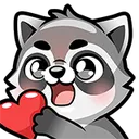 Raccoon_love