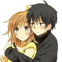 Anime Hug Discord Emoji