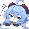 ganyu_sleep Discord emoji