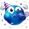 bluecelebrate Discord Emoji