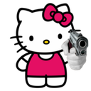 hellokittygun Discord emoji
