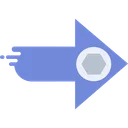 Blue Arrow blue_arrow Discord Emoji