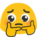 Blobnervouspleading Discord Emoji