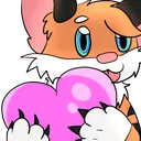 Fox Heart foxHeart Discord Emoji