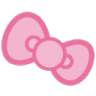b_pink_bow Discord sticker - →﹐ ⛩ ﹒ Bazinga!!!﹒⟢