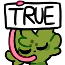 true true
